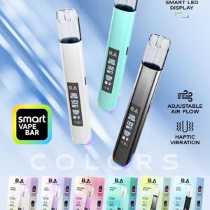 🔥【B.A 電子煙主機】一代通用💨 高級升級版｜LED螢幕✨兒童安全鎖🔒RGB動態燈🎆